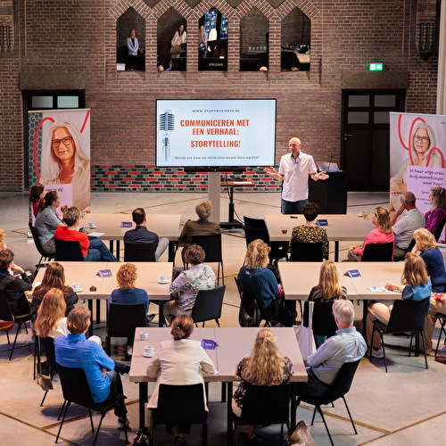 Afbeelding zaal tijdens Fello lunchevent