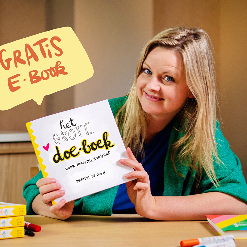 Marieke de Goeij, auteur van het Doe-boek voor mantelzorgers